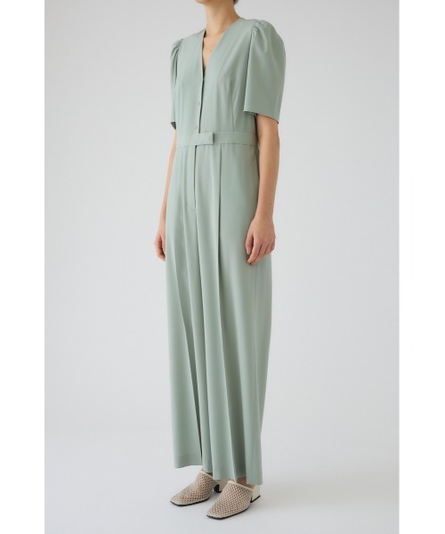 RIM.ARK（リムアーク）の「Puff sleeve solid jumpsuit パフスリーブ ソリッド ジャンプスーツ（つなぎ/オールインワン・レディース・ライトグリーン/ブラック・38/36）」の13枚目の写真
