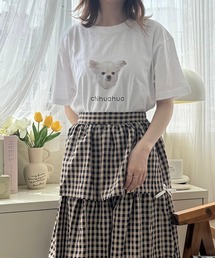 アニマルデザイン半袖Tシャツ