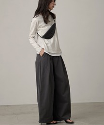 Tuck Wide Leg Pants|タックワイドレッグパンツ