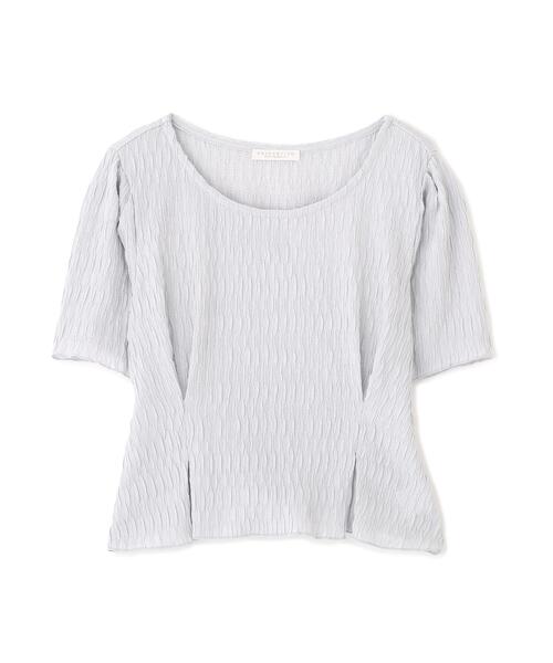 PROPORTION BODY DRESSING(プロポーションボディドレッシング)の「ウエストタックカットトップス / 1216260603(Tシャツ/カットソー・レディース・ダークグレー/グレー/ホワイト系その他・FREE)」の10枚目の写真