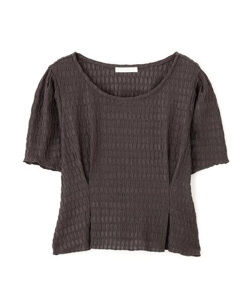 PROPORTION BODY DRESSING(プロポーションボディドレッシング)の「ウエストタックカットトップス / 1216260603(Tシャツ/カットソー・レディース・ダークグレー/グレー/ホワイト系その他・FREE)」の18枚目の写真