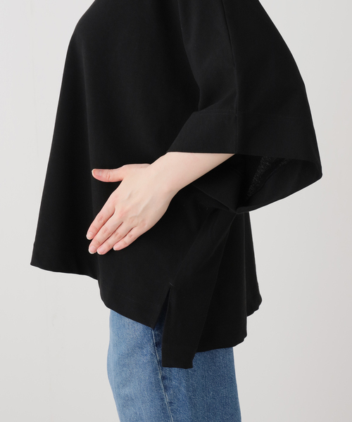 JOURNAL STANDARD LUXE(ジャーナルスタンダード ラックス)の「ヴィンテージジャージ ポンチョT(Tシャツ/カットソー・レディース・ホワイト/ブラック・FREE)」の13枚目の写真