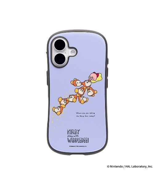 iPhone 17/16/15/14/13 専用 カービィ play with ワドルディ iFace