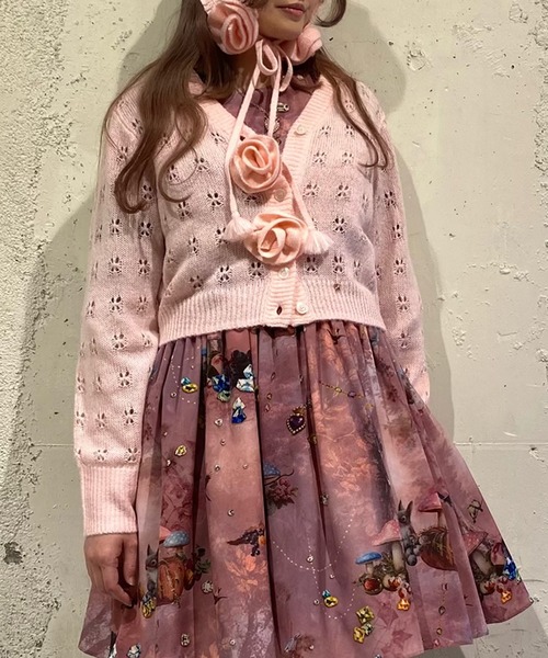 MILK(ミルク)の「Roses カーディガン(カーディガン/ボレロ・レディース・C/B/A/D・FREE)」の1枚目の写真