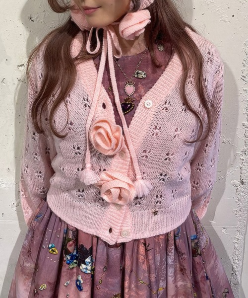 MILK(ミルク)の「Roses カーディガン(カーディガン/ボレロ・レディース・C/B/A/D・FREE)」の11枚目の写真