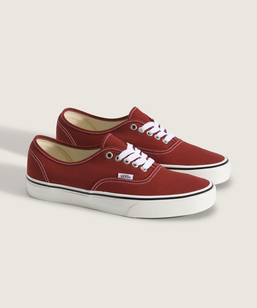 VANS（バンズ）の「オーセンティック / Authentic DUCK CANVAS Poppy Em VN000Z74GWR1（スニーカー・メンズ・エンジ・11/6/8/10/9/8.5/7.5/5.5/9.5/10.5/11.5/6.5/5/7）」の4枚目の写真