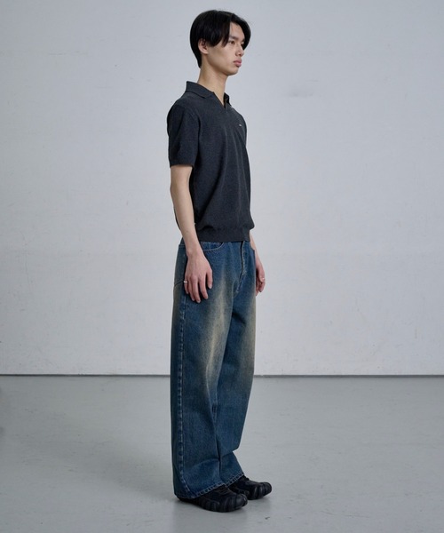THE CLE(ザクレ)の「FLOW DENIM / フロウデニム(デニムパンツ・メンズ・ブラック/グレー/ブルー・SMALL/MEDIUM/LARGE)」の8枚目の写真