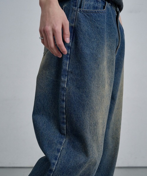 THE CLE(ザクレ)の「FLOW DENIM / フロウデニム(デニムパンツ・メンズ・ブラック/グレー/ブルー・SMALL/MEDIUM/LARGE)」の18枚目の写真