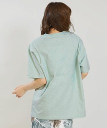 HULALANI/フララニ レディース 半袖 Tシャツ バックプリント ハイビスカス 263HU2ST929