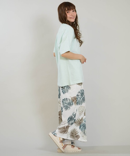 Hula Lani（フララニ）の「HULALANI/フララニ レディース 半袖 Tシャツ バックプリント ハイビスカス 263HU2ST929（Tシャツ/カットソー・レディース・ピンク/ブルー/ホワイト・S）」の16枚目の写真
