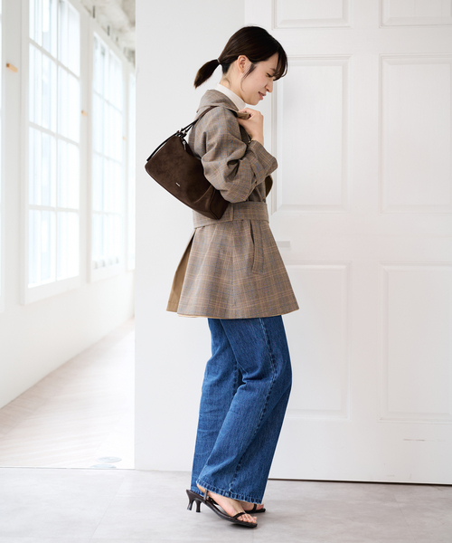 U by SPICK&SPAN(ユーバイスピックアンドスパン)の「リバーシブルミドルトレンチコート(トレンチコート・レディース・ベージュ/ネイビー・36/38)」の19枚目の写真
