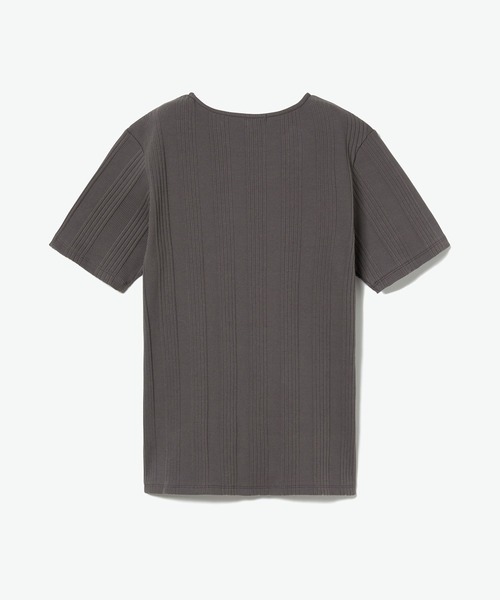 nestwell(ネストウェル)の「PARROT / リブ半袖TシャツWOMENS(Tシャツ/カットソー・レディース・ブラック/モカ/アイボリー・3/2/1)」の8枚目の写真