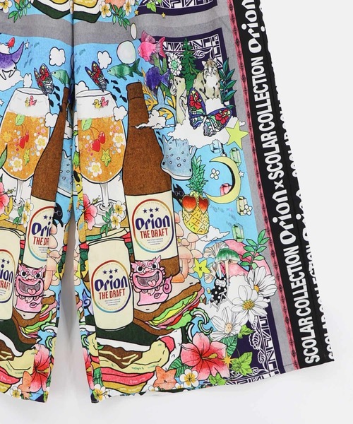 ScoLar（スカラー）の「462013：orion×ScoLar スカーフ柄パンツ（その他パンツ・レディース・ネイビー/ブラック・M）」の13枚目の写真