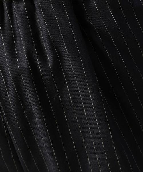 BEAUTY&YOUTH UNITED ARROWS（ビューティーアンドユースユナイテッドアローズ）の「BY ストライプウエストギャザー9分丈パンツ◆（その他パンツ・レディース・グレー/ネイビー・MEDIUM/SMALL）」の5枚目の写真