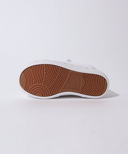 こども ビームス（コドモビームス）の「spring court / G2 ベルクロ スニーカー (14.5～19cm)（スニーカー・キッズ・ホワイト/ネイビー・27(16.5～17cm)/29(18～18.5cm)/24(14.5～15cm)/26(15.5～16cm)/28(17.5～18cm)/30(18.5～19cm)/25(15～15.5cm)）」の8枚目の写真