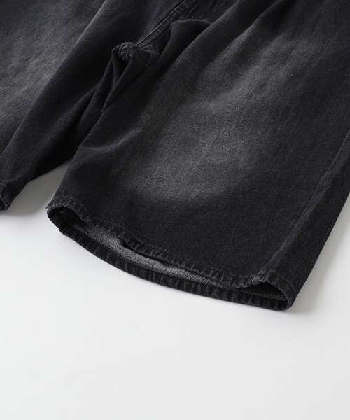 B.C STOCK(ベーセーストック)の「C/Lデニムワイドショーツ(その他パンツ・メンズ・ブラック/ブルー系その他・MEDIUM/LARGE)」の18枚目の写真