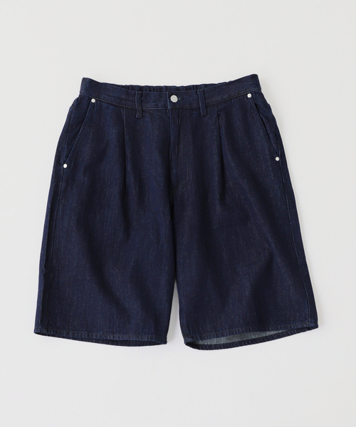 B.C STOCK(ベーセーストック)の「C/Lデニムワイドショーツ(その他パンツ・メンズ・ブラック/ブルー系その他・MEDIUM/LARGE)」の20枚目の写真