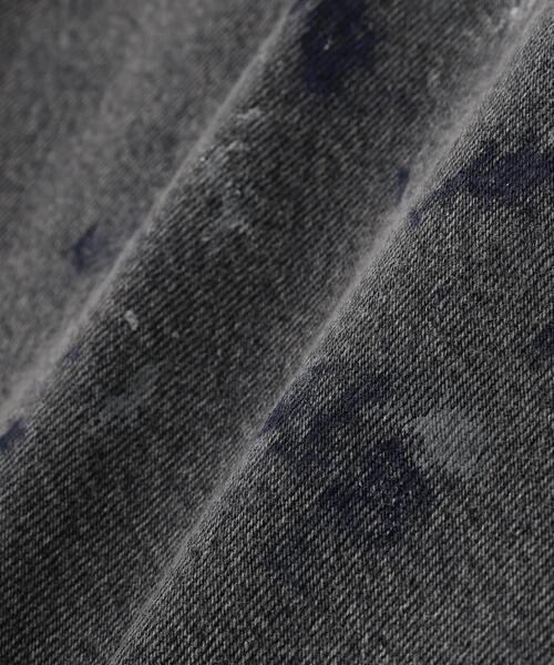YLEVE(イレーヴ)の「YLEVE / HAND PAINT DENIM SHORTS(デニムパンツ・メンズ・ブラック/ベージュ・4/5/3)」の3枚目の写真