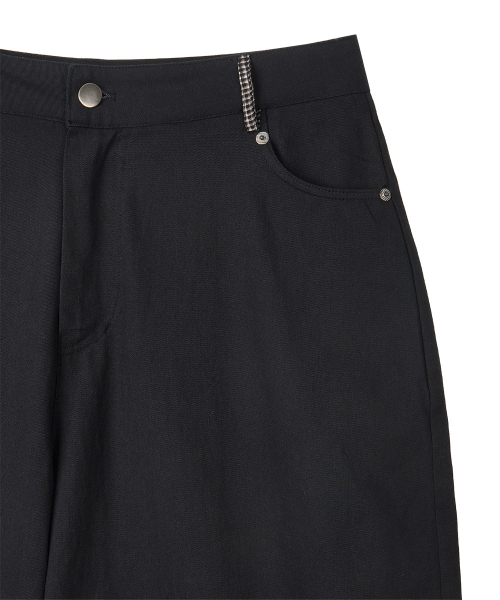 DANDEL(ダンデル)の「DD check balloon bermuda pants (BLACK)(その他パンツ・レディース・その他・1/2)」の3枚目の写真