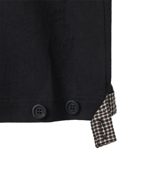 DANDEL(ダンデル)の「DD check balloon bermuda pants (BLACK)(その他パンツ・レディース・その他・1/2)」の4枚目の写真