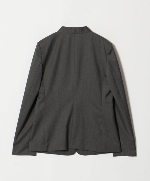 UNITED ARROWS（ユナイテッドアローズ）の「Vitale Barberis Canonico ノーラペル ジャケット（ノーカラージャケット・レディース・ダークブラウン/ダークグレー/ネイビー・38/36/34/40）」の4枚目の写真