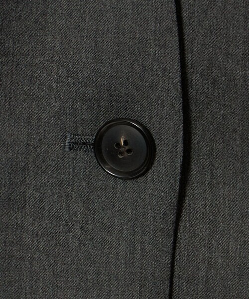 UNITED ARROWS（ユナイテッドアローズ）の「Vitale Barberis Canonico ノーラペル ジャケット（ノーカラージャケット・レディース・ダークブラウン/ダークグレー/ネイビー・38/36/34/40）」の8枚目の写真