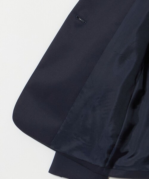UNITED ARROWS(ユナイテッドアローズ)の「Vitale Barberis Canonico ノーラペル ジャケット(ノーカラージャケット・レディース・ダークブラウン/ダークグレー/ネイビー・38/36/34/40)」の21枚目の写真