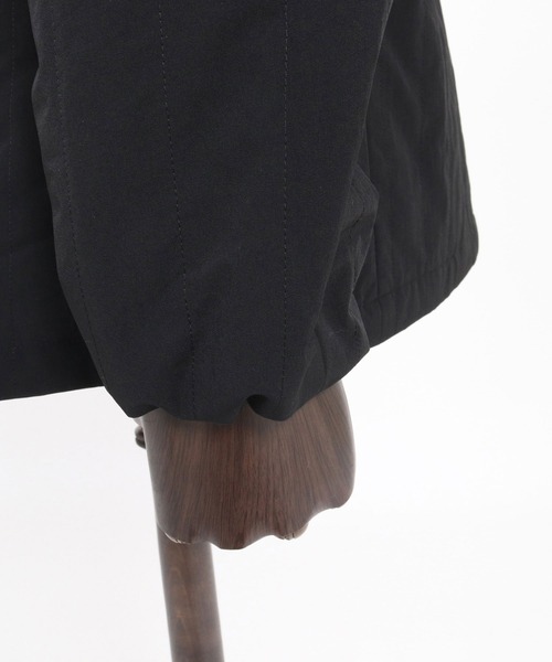 GLIMCLAP(グリムクラップ)の「mj11698-Vertical Quilted Lapelless Jacket ラペルレスジャケット(211-022-gla-cg)(ノーカラージャケット・メンズ・ブラック・M/S/L)」の10枚目の写真