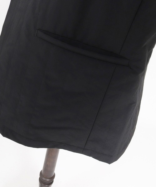 GLIMCLAP(グリムクラップ)の「mj11698-Vertical Quilted Lapelless Jacket ラペルレスジャケット(211-022-gla-cg)(ノーカラージャケット・メンズ・ブラック・M/S/L)」の11枚目の写真