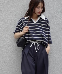 JUMELLE | ルーズマルチポロT(Tシャツ/カットソー)