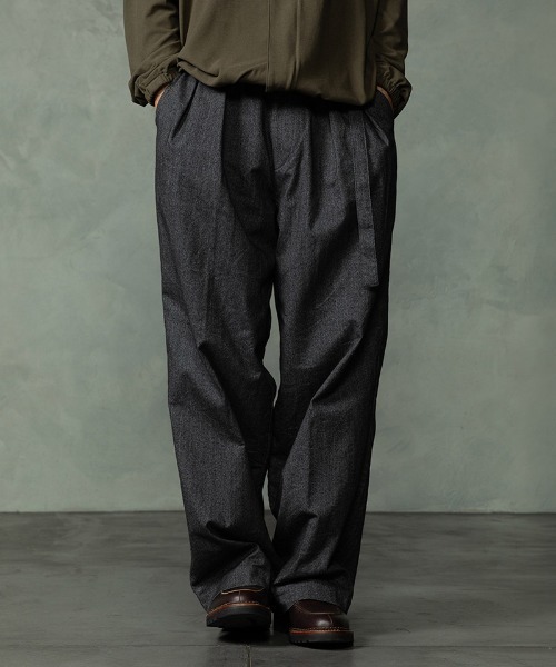 EGO TRIPPING(エゴトリッピング)の「mp15251-DRESSYEASE TROUSERS イージーパンツ(626750)(その他パンツ・メンズ・ブラック系その他/杢グレー/チャコール・29/31/33)」の22枚目の写真