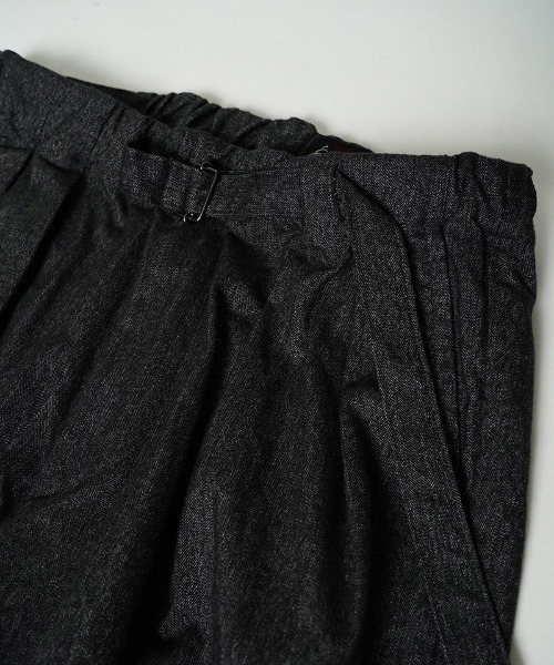 EGO TRIPPING(エゴトリッピング)の「mp15251-DRESSYEASE TROUSERS イージーパンツ(626750)(その他パンツ・メンズ・ブラック系その他/杢グレー/チャコール・29/31/33)」の7枚目の写真