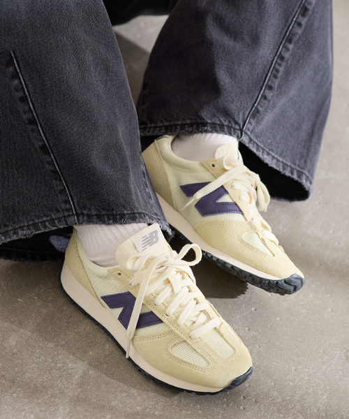 NEW BALANCE(ニューバランス)の「【NEW BALANCE/ニューバランス】NEW BALANCE U4713OX(スニーカー・レディース・イエロー・23cm/23.5cm/24cm/24.5cm/25cm)」の1枚目の写真