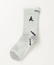 ROA（ロア）の「【ROA】ロア Bones Logo Q-Skin Technical Crew Socks（ソックス/靴下）」