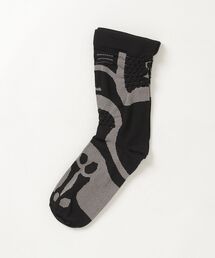 ROA（ロア）の「【ROA】ロア Bones Logo Q-Skin Technical Crew Socks（ソックス/靴下）」