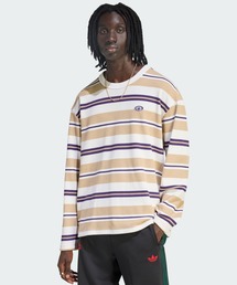 adidas | 90sオルタナティブスポーツ長袖ストライプ ワッフル ティー / ロンT / アディダスオリジナルス adidas Originals(Tシャツ/カットソー)
