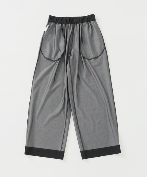 SLOBE IENA(スローブイエナ)の「《2枚セット》デニムライクセットアップ(シャツ/ブラウス・レディース・ネイビー/ブラック・FREE)」の22枚目の写真