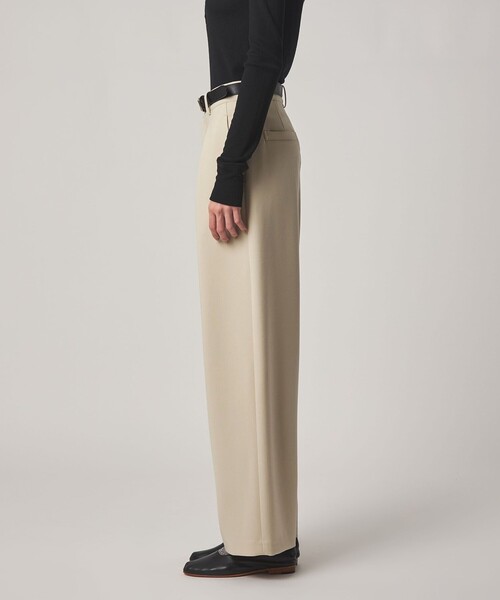 Steven Alan(スティーブンアラン)の「<Steven Alan>ダブルクロス タック トラウザーズ(スラックス・レディース・ブラック/ナチュラル・L/S/M)」の8枚目の写真