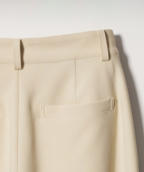 Steven Alan(スティーブンアラン)の「<Steven Alan>ダブルクロス タック トラウザーズ(スラックス・レディース・ブラック/ナチュラル・L/S/M)」の14枚目の写真