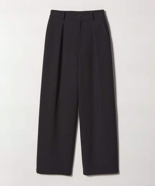 Steven Alan(スティーブンアラン)の「<Steven Alan>ダブルクロス タック トラウザーズ(スラックス・レディース・ブラック/ナチュラル・L/S/M)」の18枚目の写真