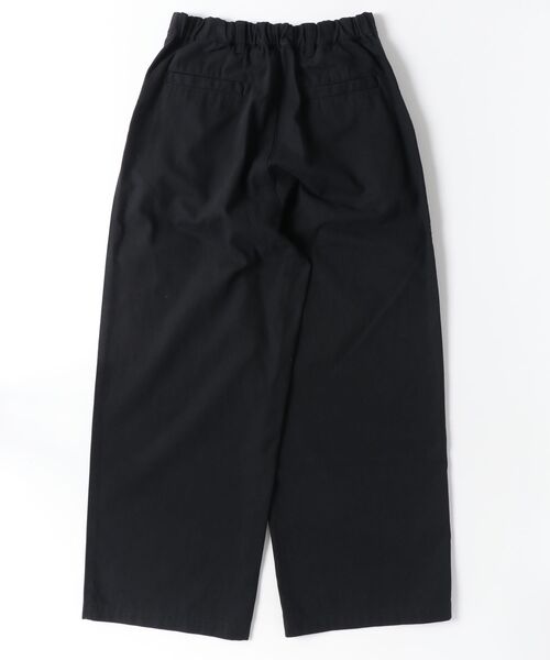 New Manual(ニューマニュアル)の「New Manual(ニューマニュアル) CHINO WIDE TROUSERS(その他パンツ・メンズ・ブラック・L)」の2枚目の写真