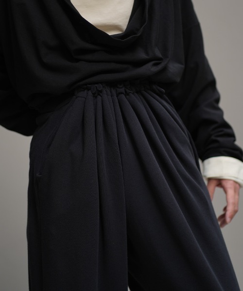 KIKO KOSTADINOV(キコ コスタディノフ)の「KIKO KOSTADINOV/キココスタディノフ/OSCAR WIDE TROUSERS(その他パンツ・メンズ・ブラック・F)」の2枚目の写真
