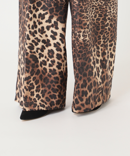 journal standard L'essage(ジャーナルスタンダードレサージュ)の「レオパードウールパンツ(その他パンツ・レディース・ブラウン系その他・38/36)」の15枚目の写真