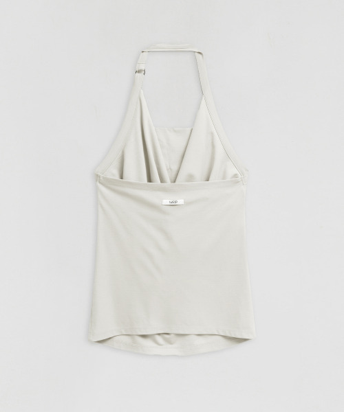 LMOOD WOMEN(エルムード ウーマン)の「マティーニホルタートップエクリュ(Tシャツ/カットソー・レディース・その他・FREE)」の4枚目の写真