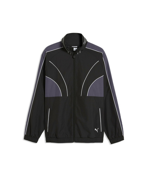 PUMA(プーマ)の「PUMA プーマ メンズ T7 リラックスド ウーブン トラックジャケット カットラ(ジャージ・メンズ・ブラック/ダークブルー・MEDIUM/LARGE/XX-LARGE/X-LARGE/SMALL)」の6枚目の写真