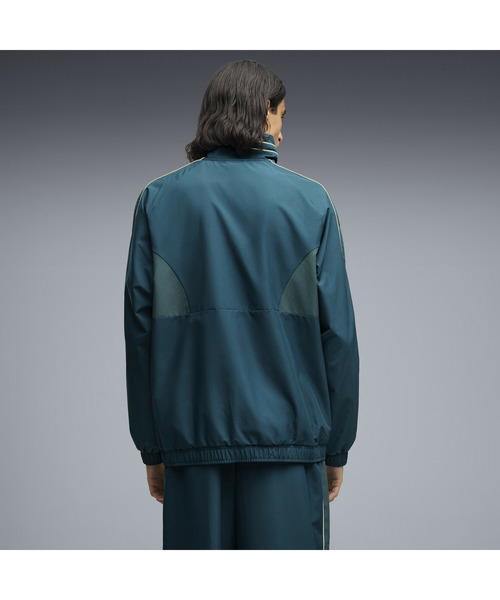 PUMA(プーマ)の「PUMA プーマ メンズ T7 リラックスド ウーブン トラックジャケット カットラ(ジャージ・メンズ・ブラック/ダークブルー・MEDIUM/LARGE/XX-LARGE/X-LARGE/SMALL)」の10枚目の写真