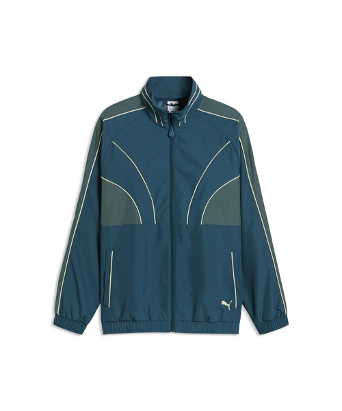 PUMA(プーマ)の「PUMA プーマ メンズ T7 リラックスド ウーブン トラックジャケット カットラ(ジャージ・メンズ・ブラック/ダークブルー・MEDIUM/LARGE/XX-LARGE/X-LARGE/SMALL)」の11枚目の写真