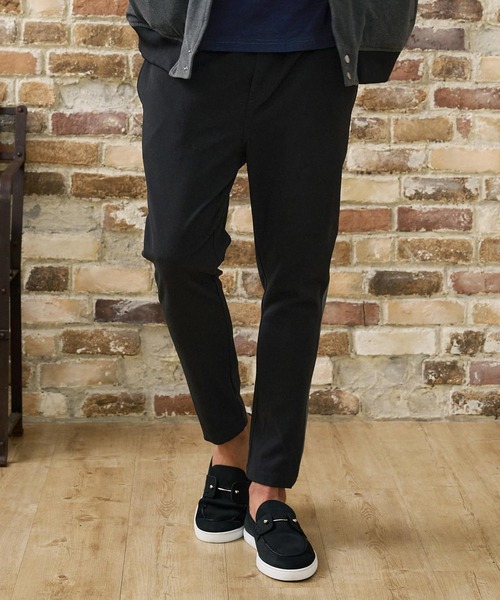 Maison code 13（メゾンコードサーティーン）の「mp15316- Side Line Wool Like Pants イージーパンツ(M26W-11)（その他パンツ・メンズ・チャコール/ブラック・S/M/L）」の12枚目の写真