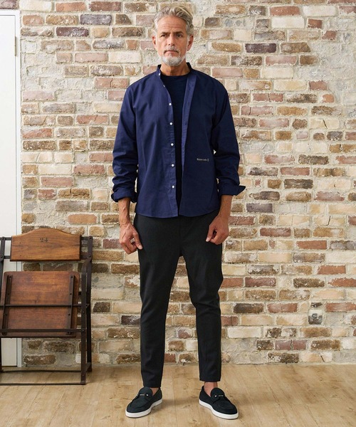 Maison code 13（メゾンコードサーティーン）の「mp15316- Side Line Wool Like Pants イージーパンツ(M26W-11)（その他パンツ・メンズ・チャコール/ブラック・S/M/L）」の16枚目の写真