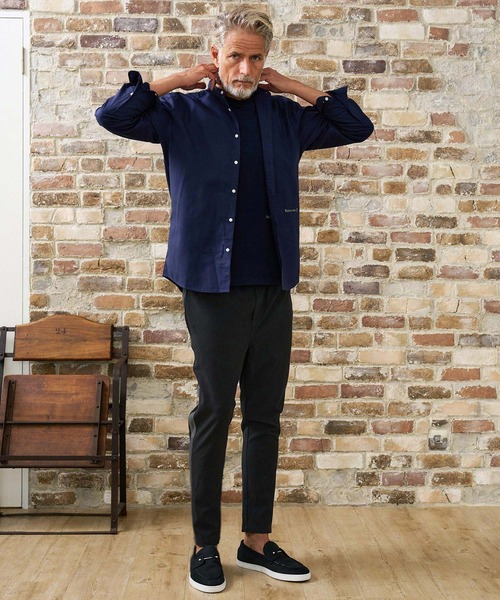 Maison code 13（メゾンコードサーティーン）の「mp15316- Side Line Wool Like Pants イージーパンツ(M26W-11)（その他パンツ・メンズ・チャコール/ブラック・S/M/L）」の17枚目の写真